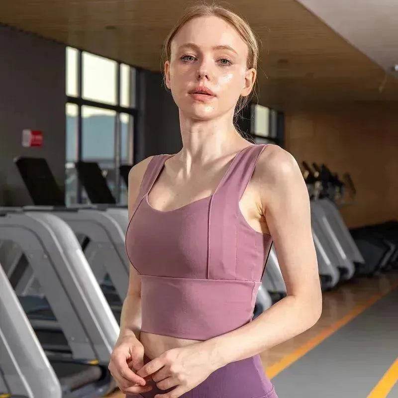 Tenue de sport Yoga - Pantalon taille haute moulant de course pour la gym