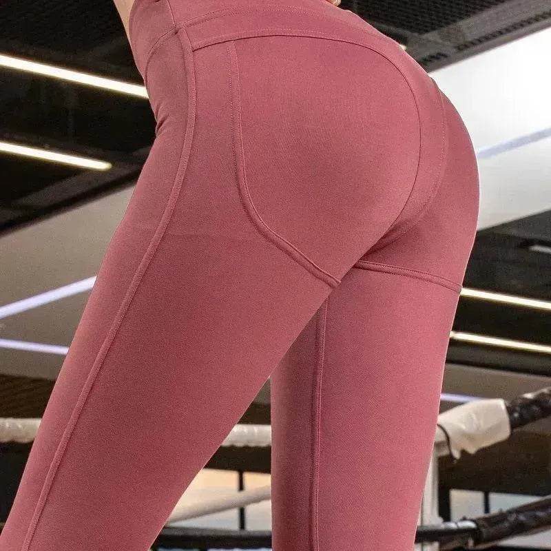 Tenue de sport Yoga - Pantalon taille haute moulant de course pour la gym