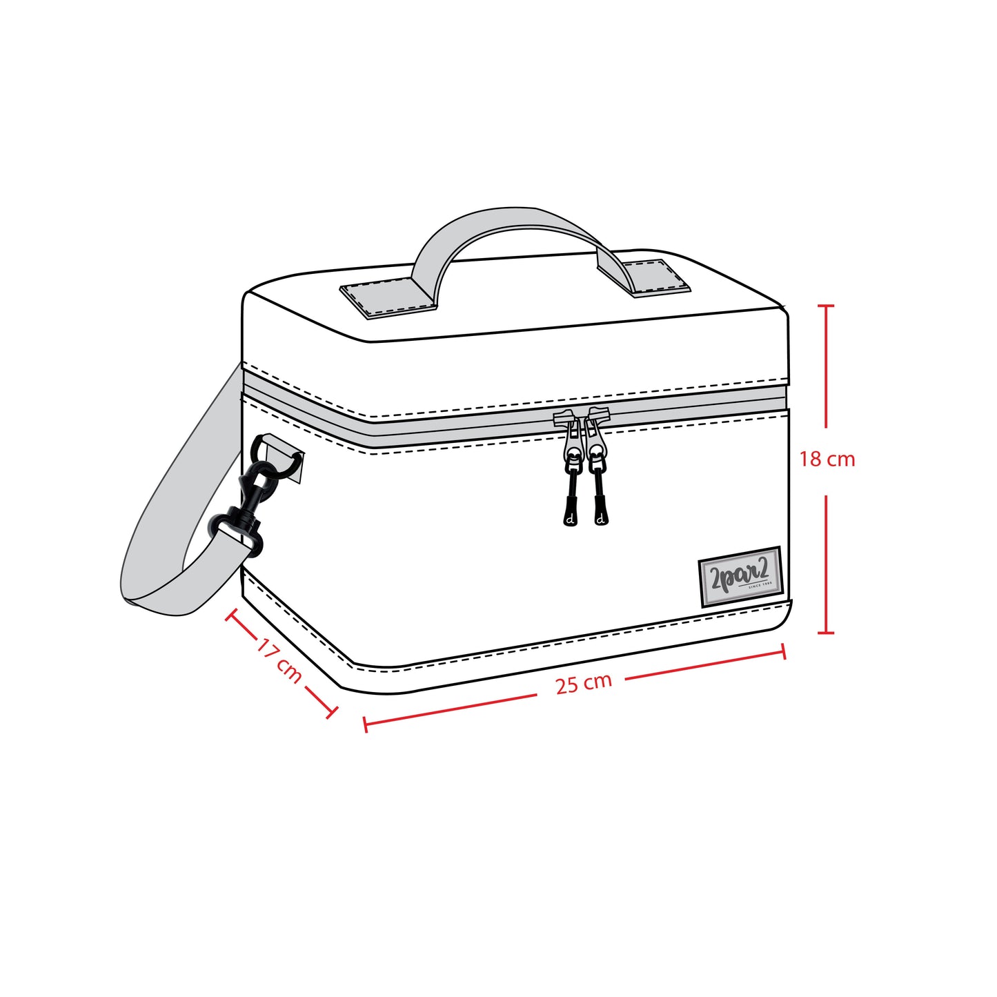 Lunch Box Smiley Face Girl