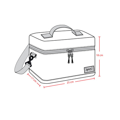Lunch Box Black Printed Controller