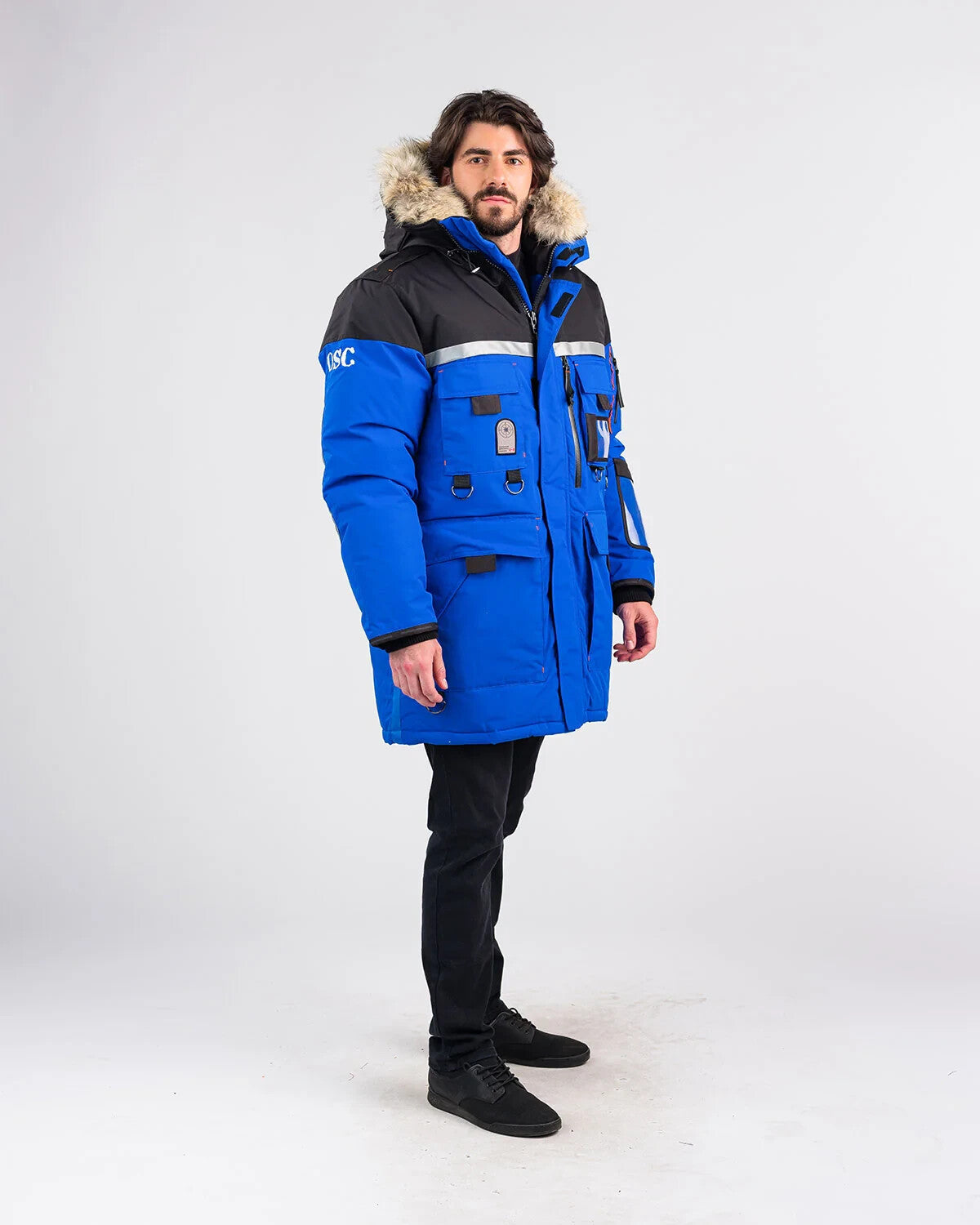 Outdoor Survival Canada OSC Mission Parka Unisex -60°C Down Parka RED Medium - ON DISPLAY