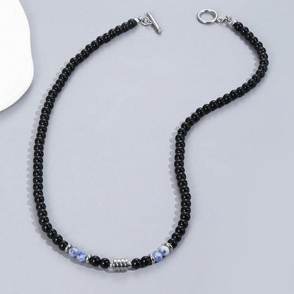 Black Pearl Vintage Stainless Steel