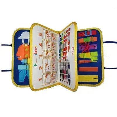 Nouvelle planche d'activités pour enfants Busy Board, jeu d'apprentissage de l'habillage et du boutonnage pour bébé, jouet d'apprentissage sensoriel préscolaire pour l'éducation précoce