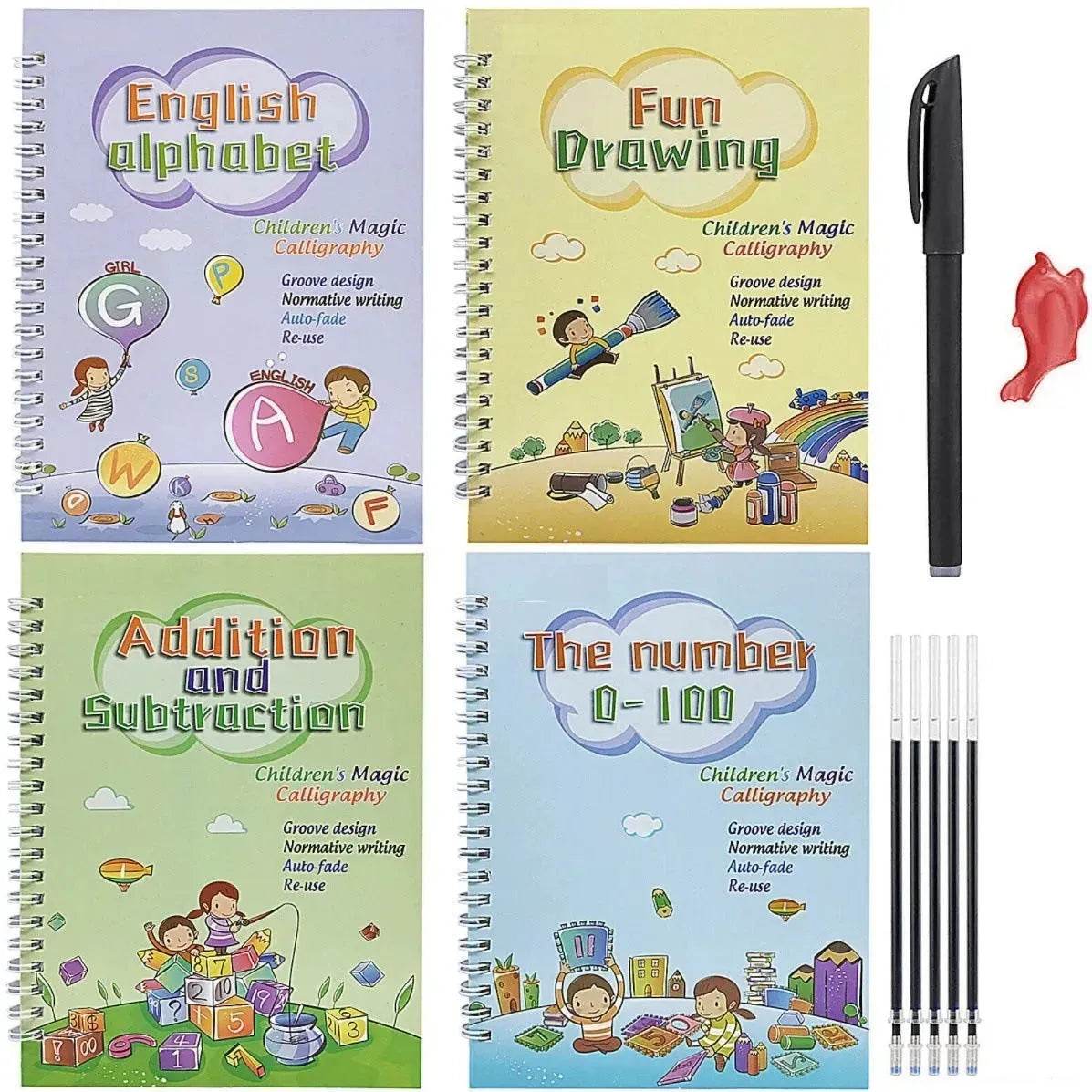 Children Sank Magic Copybook Kids Magic Calligraphy Practice Copybook