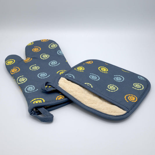 Mushroom Magic - Oven Mitt and Pot Holder