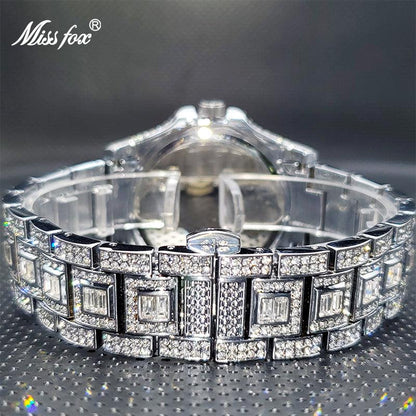 Diamond Studded Luxury Men Watch