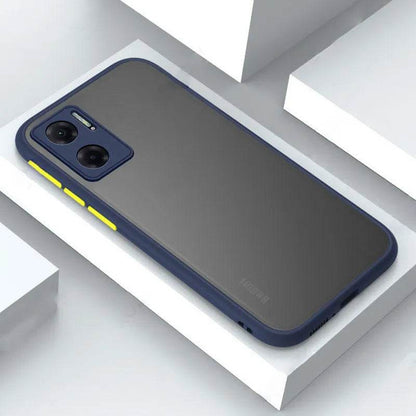 Coque de téléphone givrée, transparente et unie