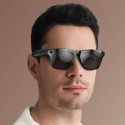 AI Smart Glasses Strap Camera Photo Translation Recognition Bluetooth