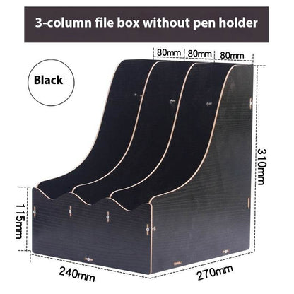 Minimalist Wooden Desk Organizer Office Table Organizer