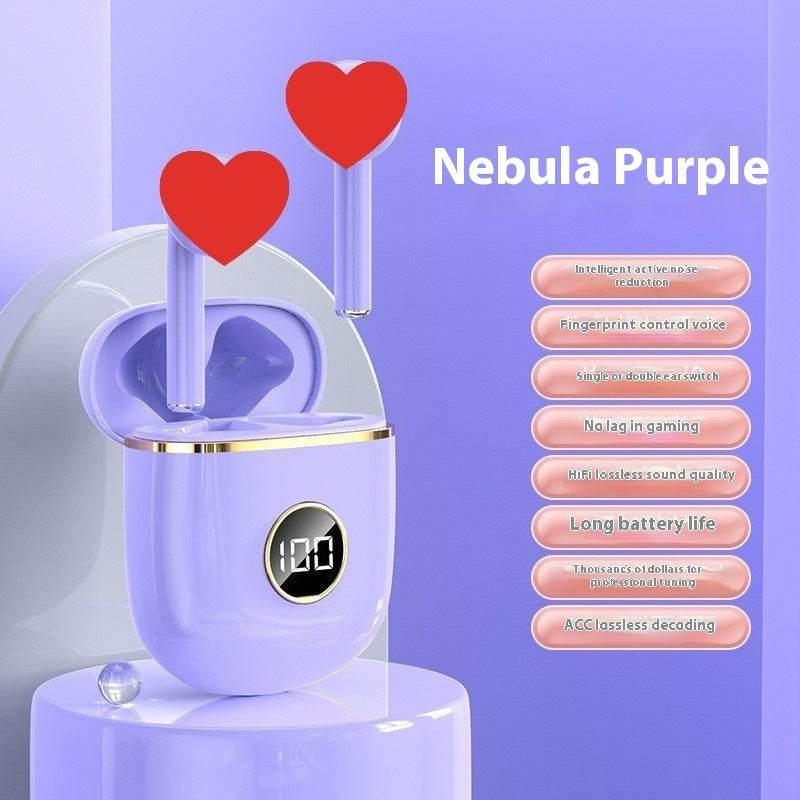 Wireless Bluetooth earphone Noise-canceling Wireless earbuds Low Latency High Sound Quality