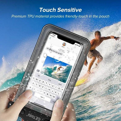 Étui universel étanche pour téléphone portable