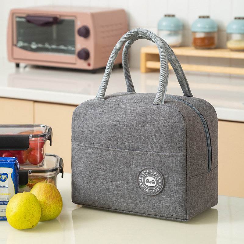 Portable Hand Carry Minimalist Fashion Insulated Work Lunch Bag for Women