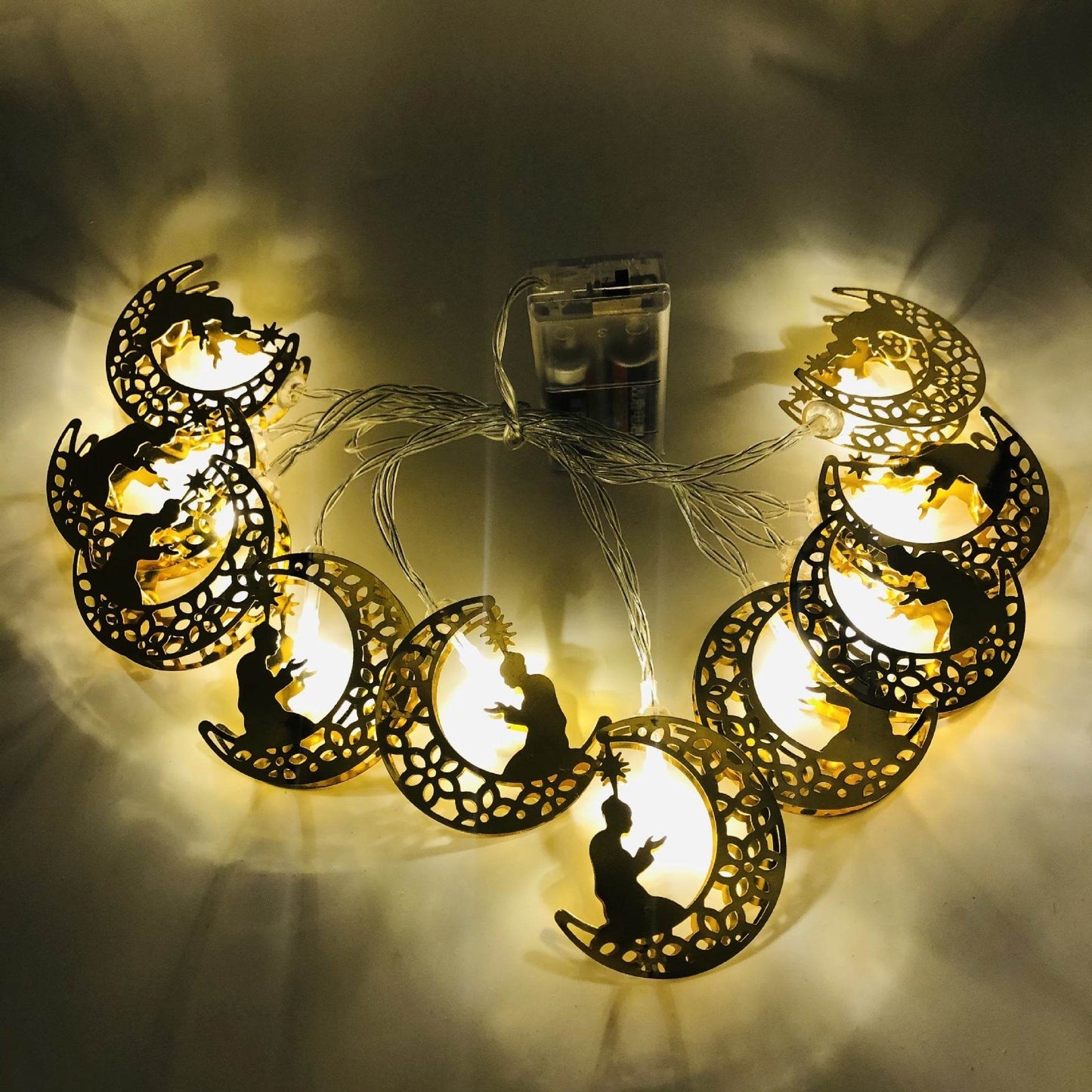 Ramadan Decoration For Diwali Festival Of Eurban Eid Mubarak String Light