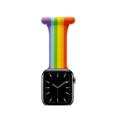 Simple Household Solid Color Silicone Watch Strap