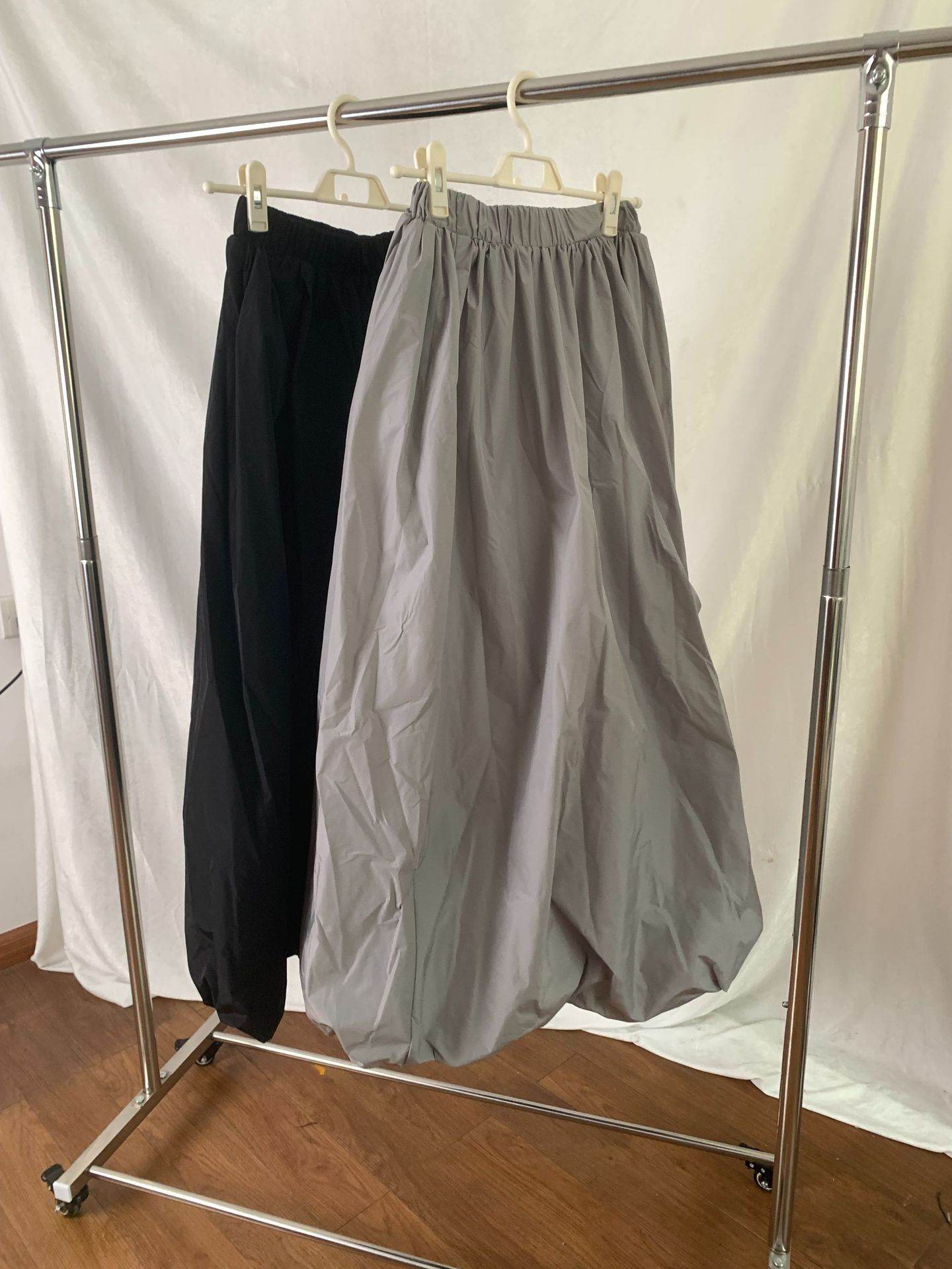 Women's All-match Simple Elegant Gathered Long  Maxi Skirt
