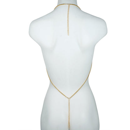 Women's Acrylic Rhinestone Body Chains
