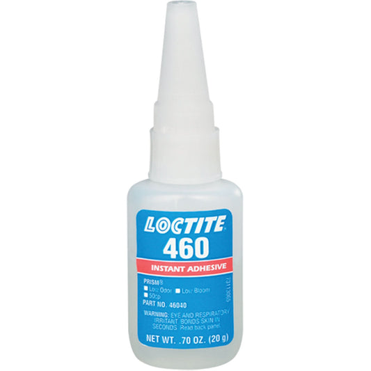 Prism™ 460 Instant Adhesive, Clear, Bottle, 20 g