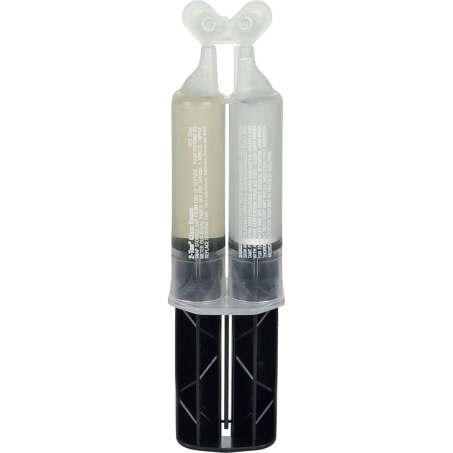 2-Ton® Adhesive, 25 ml, Dual Cartridge, Two-Part, Clear