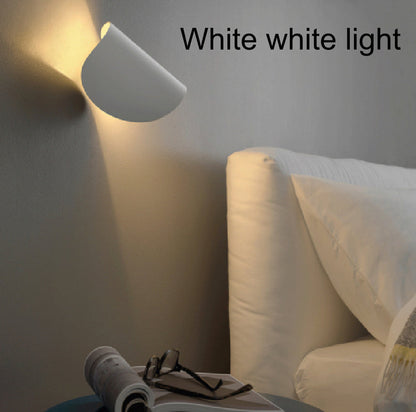Creative Bedside Table Lamp – Modern Iron Nightstand Light for Bedroom & Living Room with E27/E14 LED