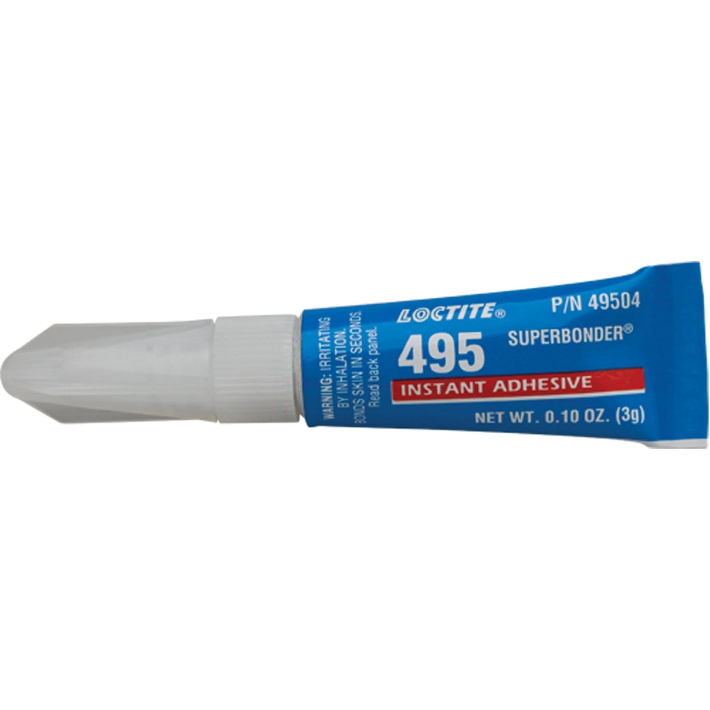 Adhésif instantané 495™ Super Bonder®, transparent, tube, 3 g