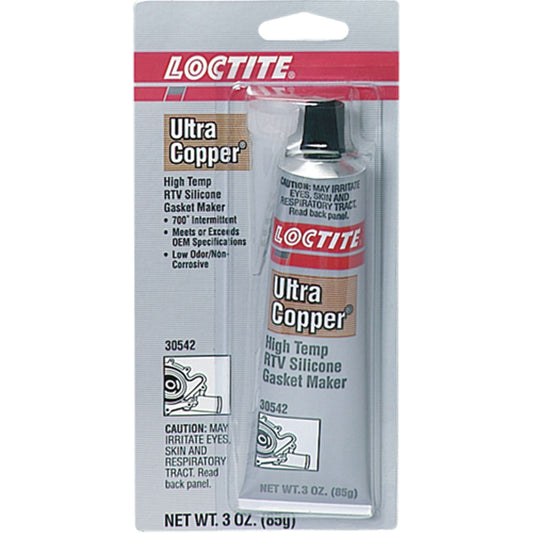5920 High Temp RTV Silicone Gasket Maker, Tube, Copper