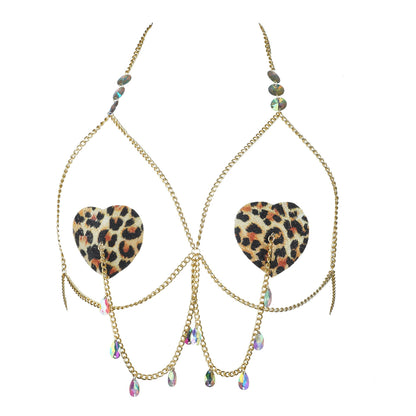 Women's Acrylic Rhinestone Body Chains