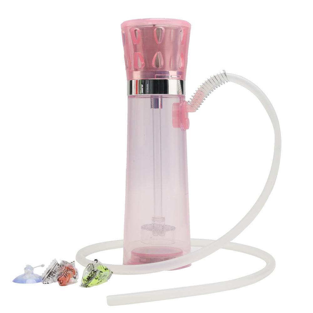 Portable Car Anti-tropical Hook Can Be Held With LED Light Plastic Hookah Set