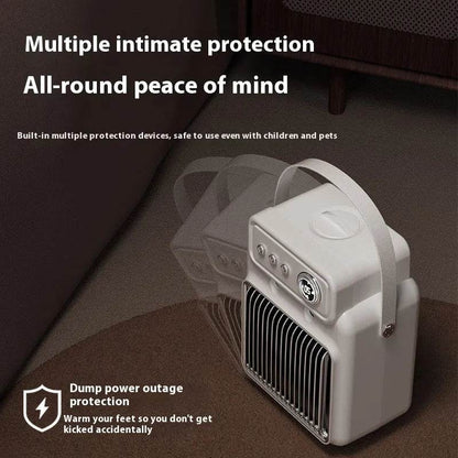 2 in 1 Indoor House Room Humidifier and Space Heater Warm Air Blower
