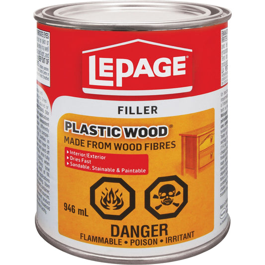 Mastic à bois Plastic Wood®, 946 ml