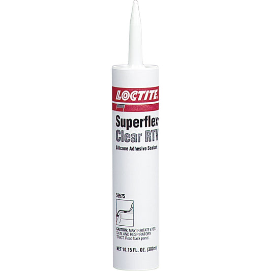 Superflex™ RTV Mastic silicone adhésif, Cartouche, Blanc