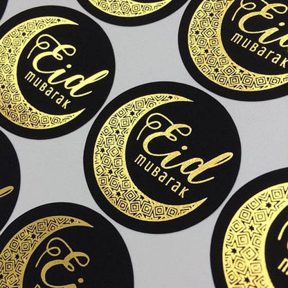 Sticker Letter EID Sticker Candy Seal Eid Mubarak Ramadan Decoration stickers