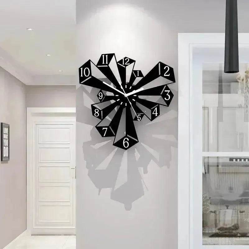Acrylic Modern and simple silent Decor wall clock