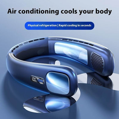 Super cool Rechargeable Bladeless Halter Neck Fan