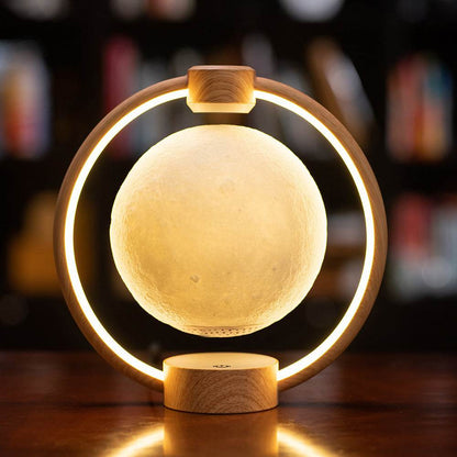 Maglev Moon Light Bluetooth Stéréo 3D DIY Éblouissement Coloré