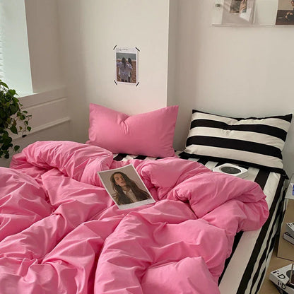 Four-piece Cotton Bed Sheet Duvet Cover Duvet Cover Bedding