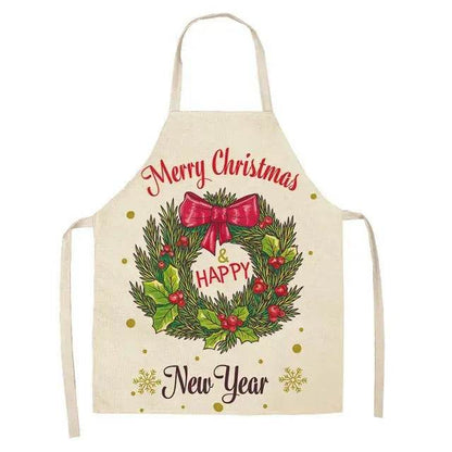 Personalized Christmas Aprons gifts idea for chefs bakers