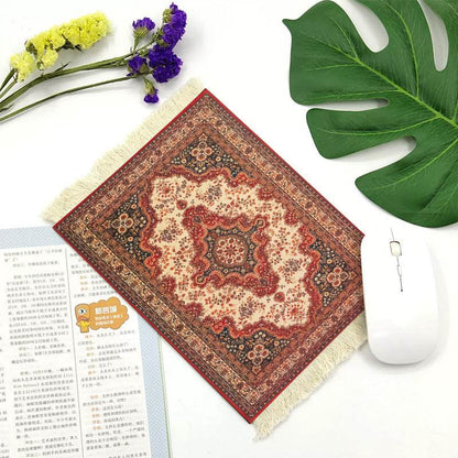 Office mouse pad, Suede fringe mouse pad Hot rubber  Bohemian style
