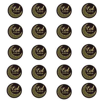 Sticker Letter EID Sticker Candy Seal Eid Mubarak Ramadan Decoration stickers