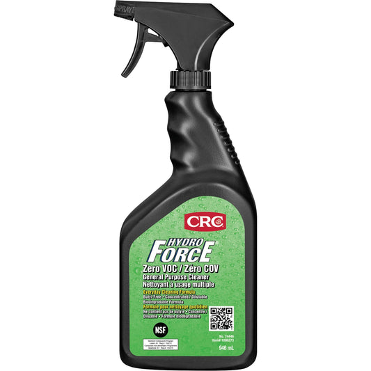 Nettoyants tout usage HydroForce® Zero COV, 946 ml, Bouteille pulvérisateur
