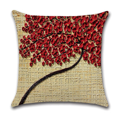 Nature Landscape Throw Pillow Cover – American Country Style Home Décor
