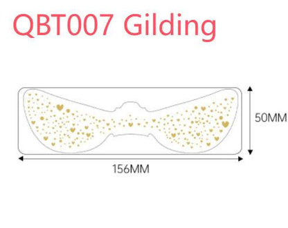 Gilding Sticker Freckle Tattoo Sticker Gilding Glitter Stickers Waterproof