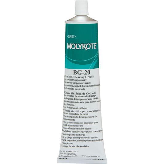 Molykote BG 20 High-Performance Synthetic Grease, 150 g, Bottle