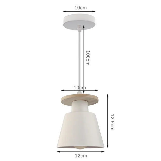 Modern LED Chandelier Ceiling Light – European Retro Iron Pendant Lamp for Dining Room, Bedroom & Living Room