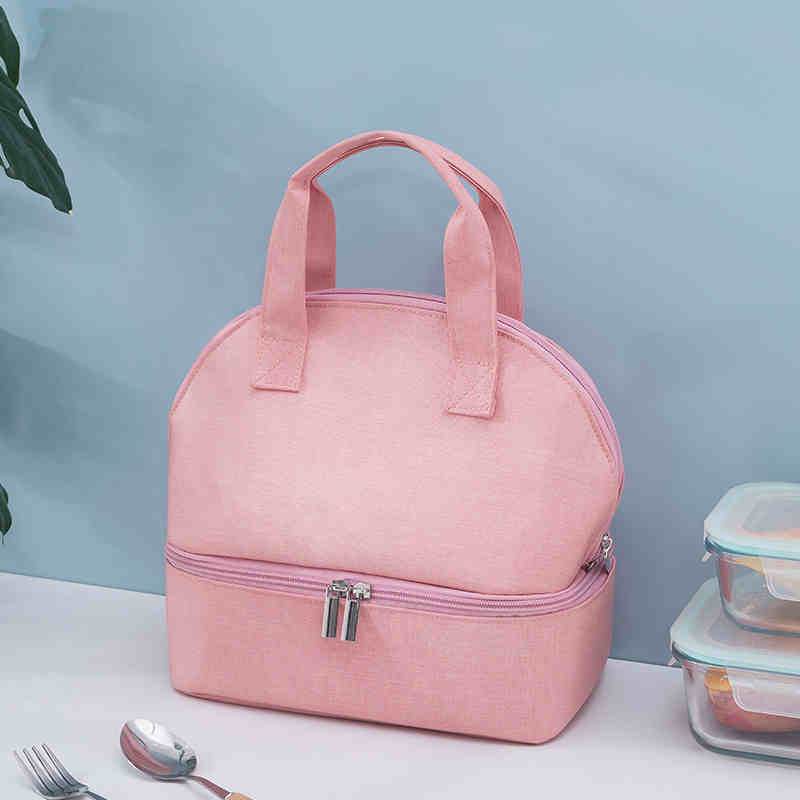 Women's Fashion Portable Insulated work lunch bag