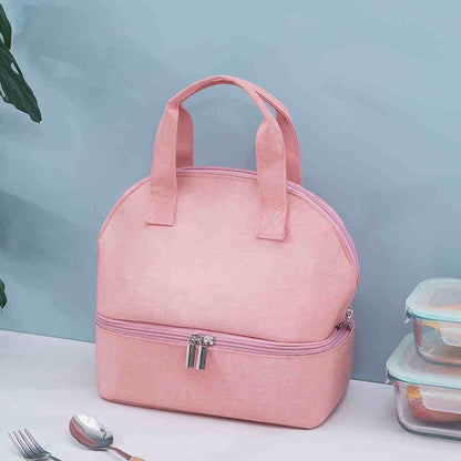 Women's Fashion Portable Insulated work lunch bag