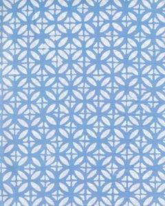 Anthology Batiks - Losanges bleus circulaires