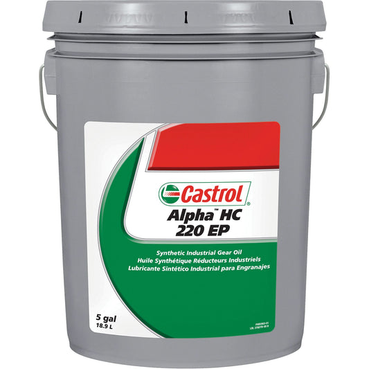 Alpha™ HC EP 220 Synthetic Industrial Gear Oil, 18.93 L