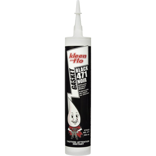 Silicone Gasket Maker, Cartridge, Black