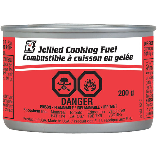 Jellied Cooking Fuel