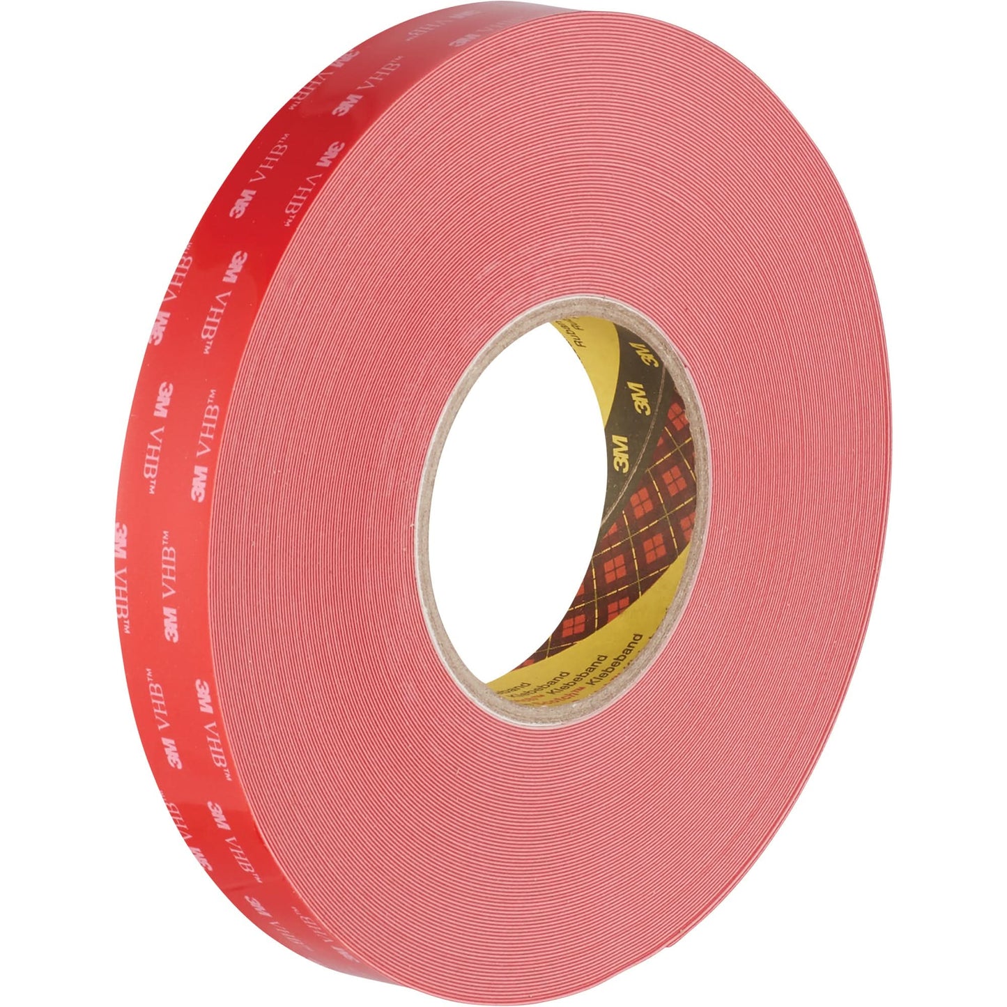 Ruban VHB™ (VHB™ Tape), 32,9 m (108') L x 1117,6 mm (44") l, 0,015 mm, Acrylique
